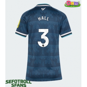 Newcastle United Lewis Hall #3 Bortatröja Kvinnor 2026-27 Kortärmad